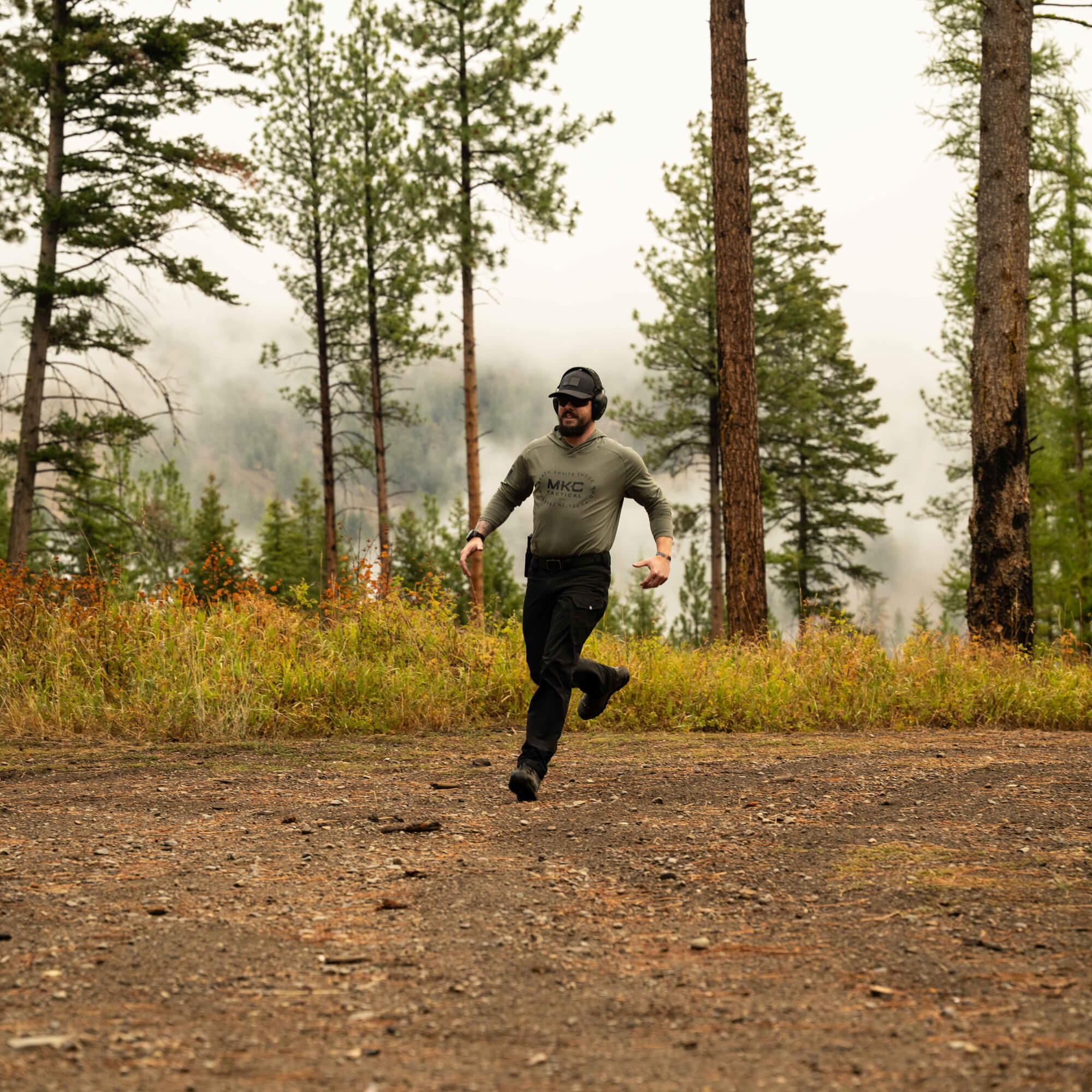 TACTICAL LIGHTWEIGHT BAMBOO HOODIE - OD GREEN