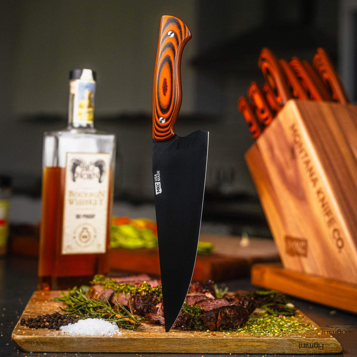 BIGHORN CHEF - ORANGE & BLACK