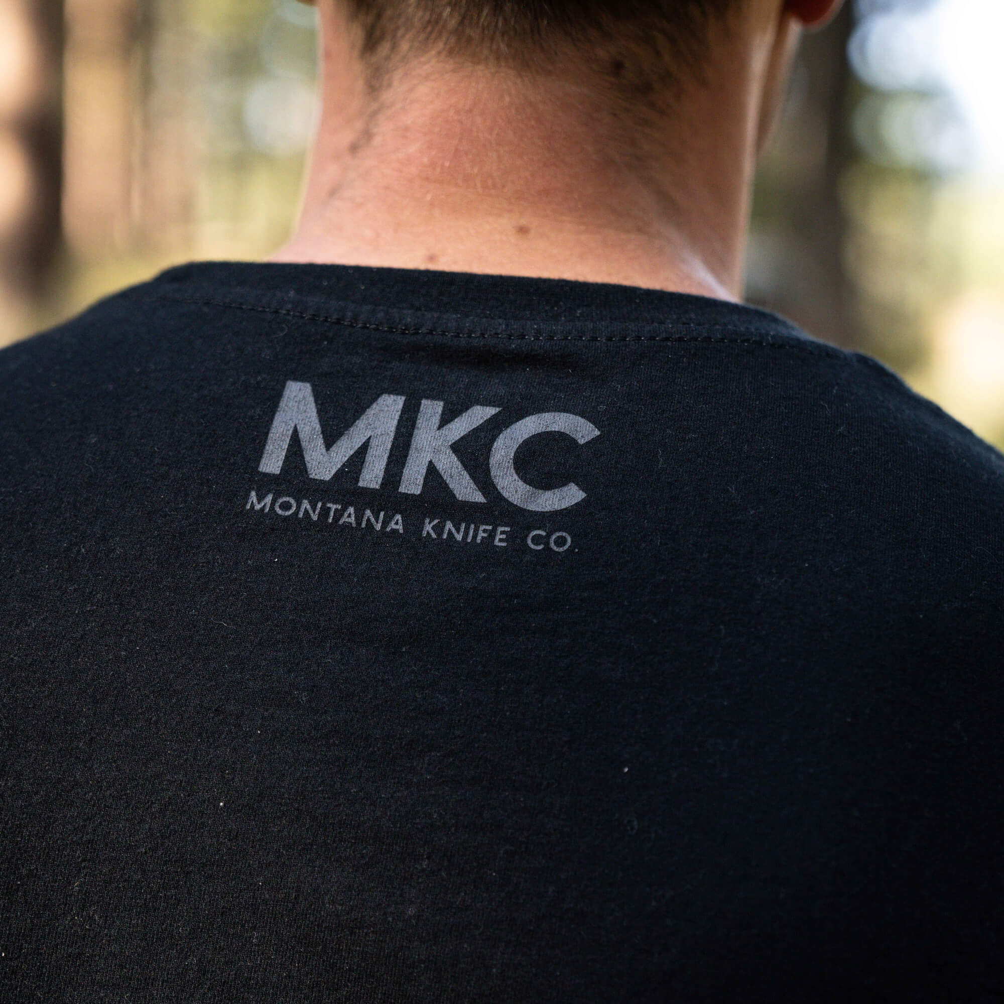 MKC LOGO TEE - BLACK