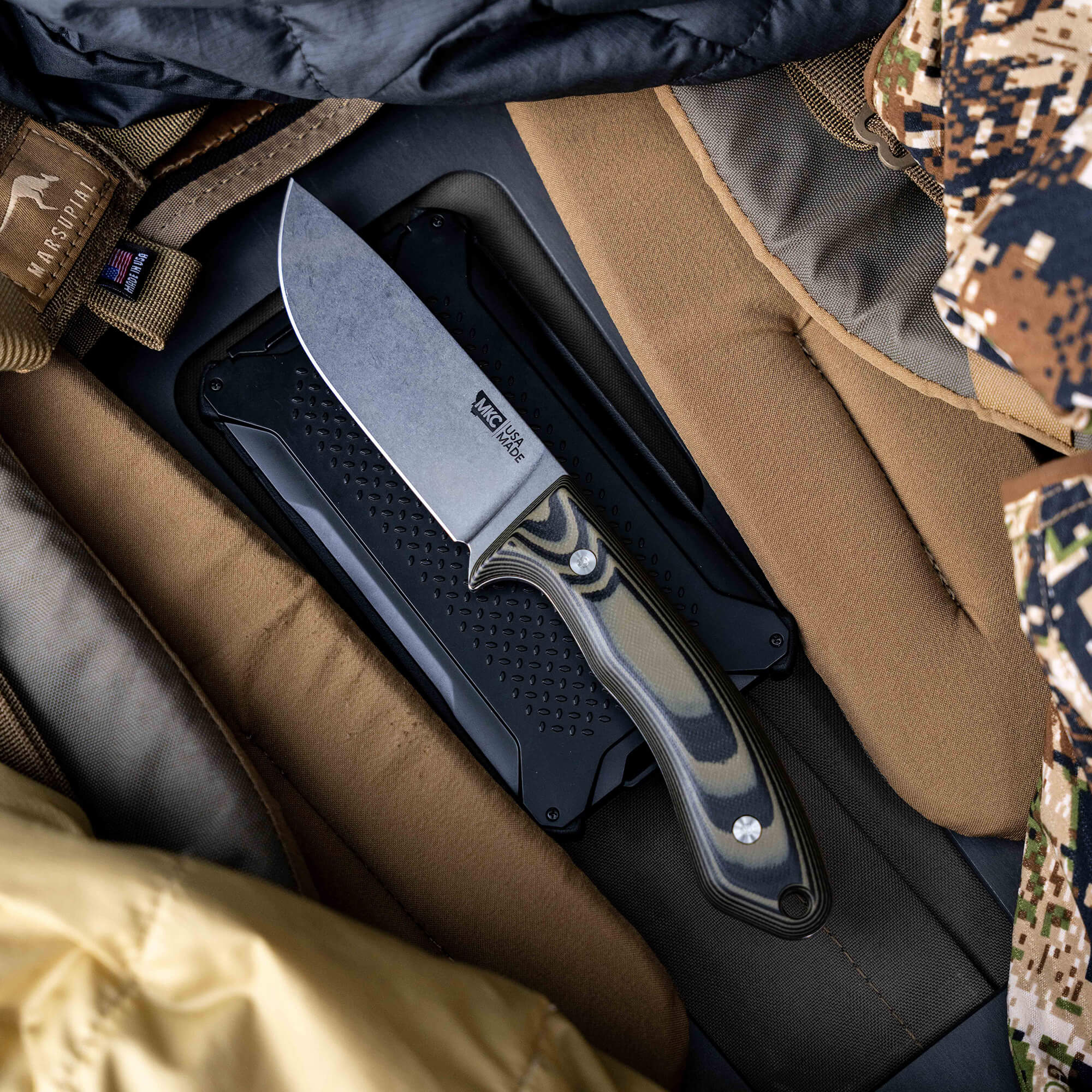 MULE DEER - GREEN & BLACK