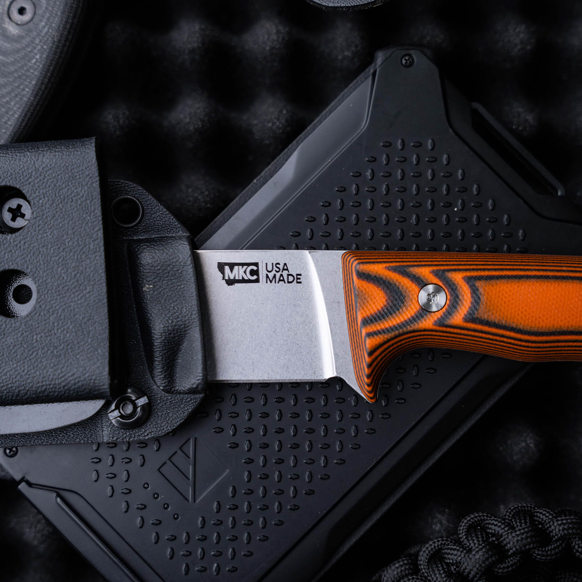 MULE DEER - ORANGE & BLACK