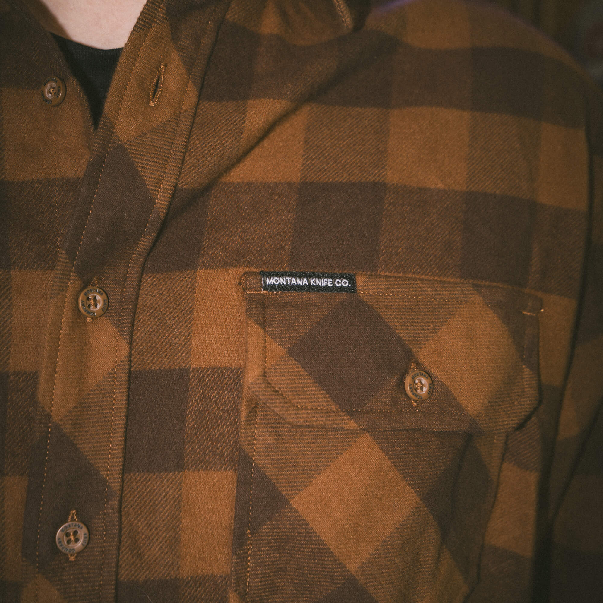 MKC HEAVYWEIGHT FLANNEL - DARK COYOTE
