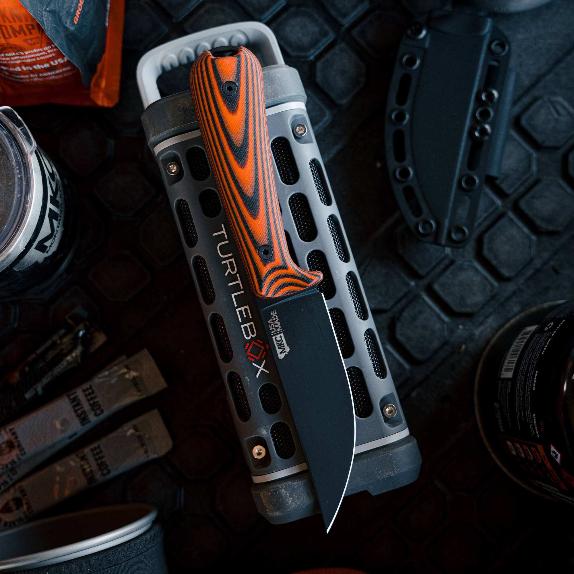 STUBHORN - PVD - ORANGE & BLACK