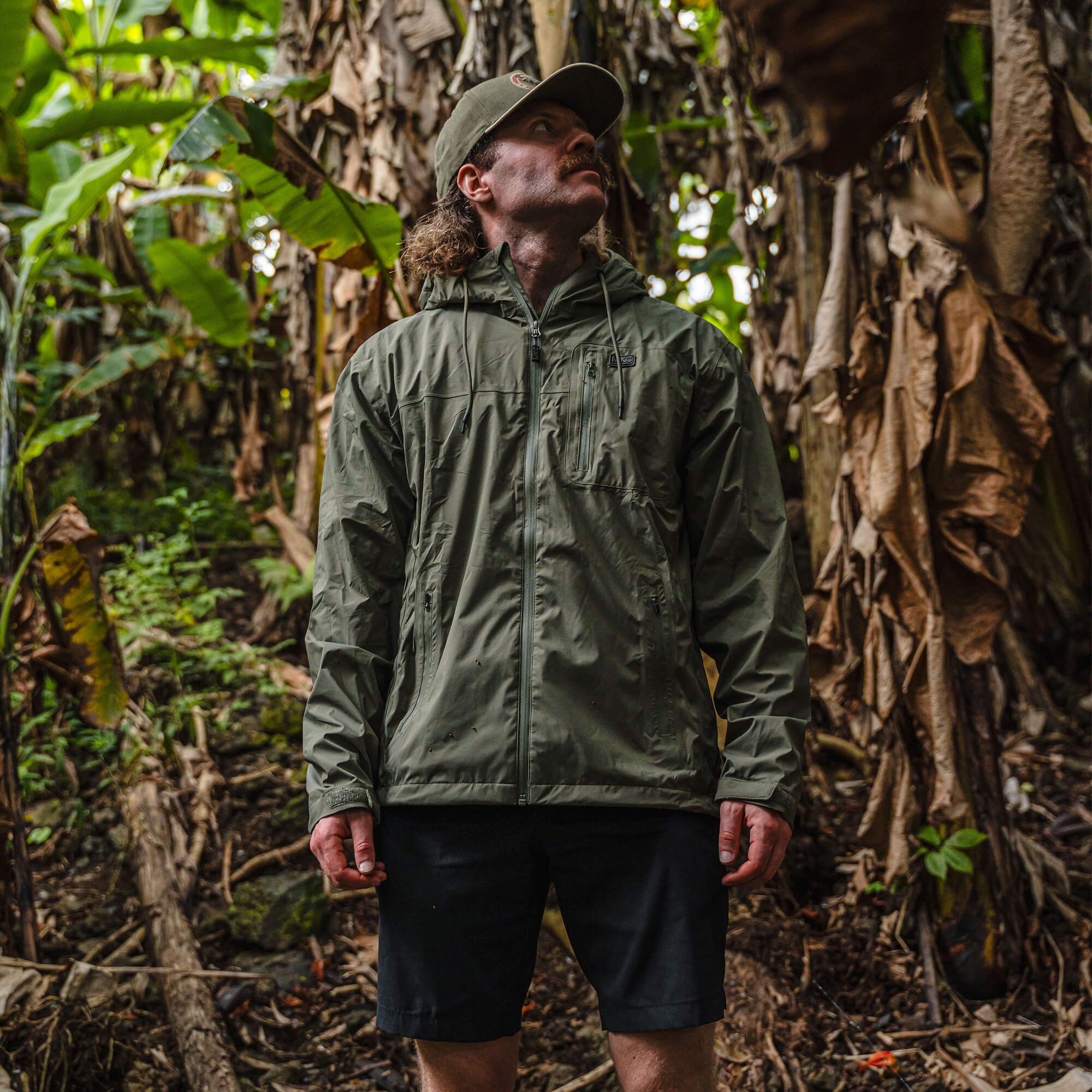 MT. REYNOLDS RAIN JACKET - OLIVE