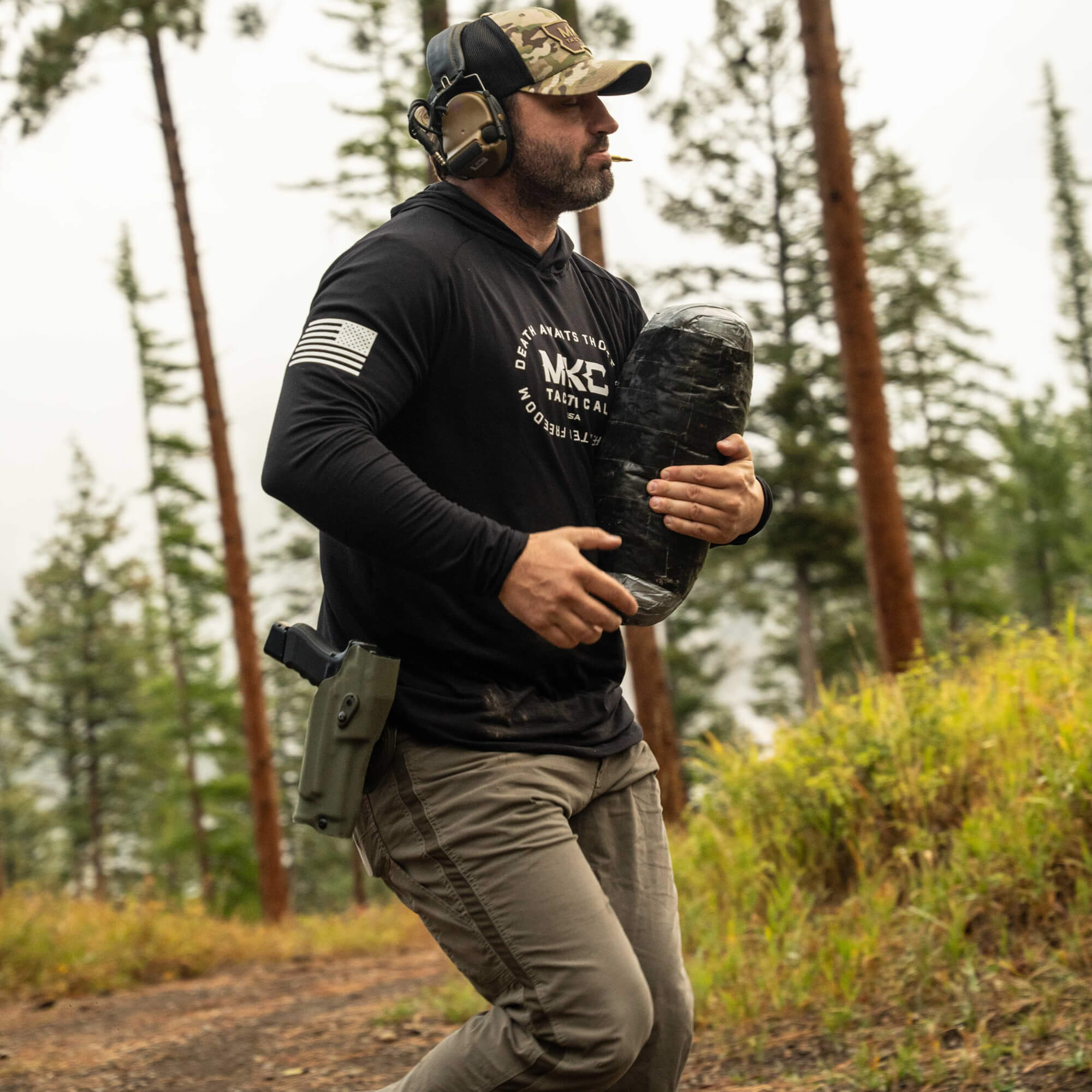 TACTICAL LIGHTWEIGHT BAMBOO HOODIE - SHADOW
