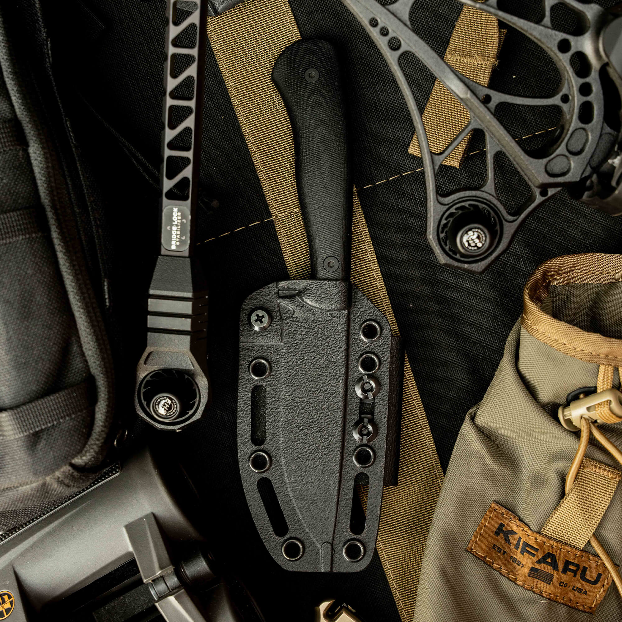 MKC WHITETAIL - PVD - BLACK