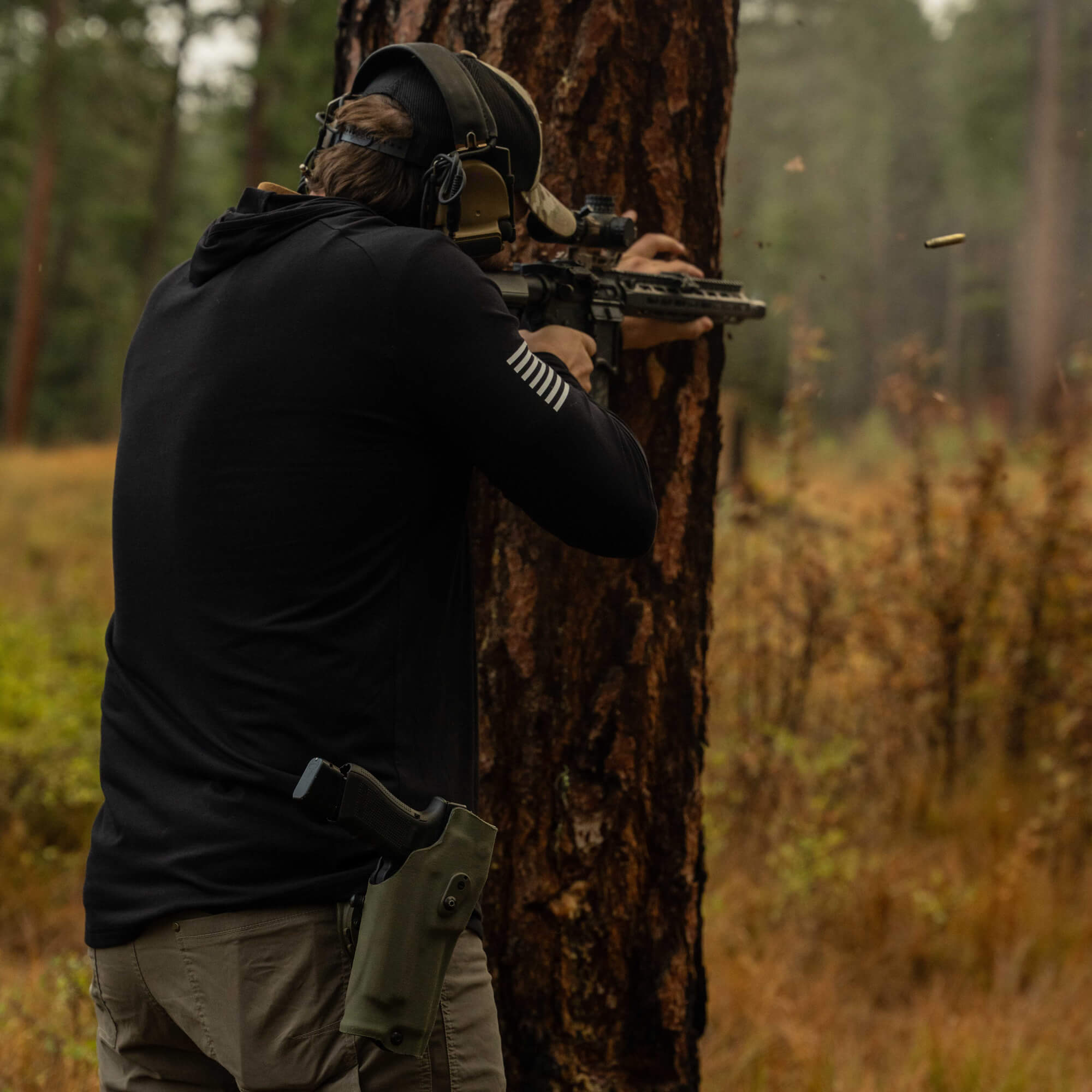 TACTICAL LIGHTWEIGHT BAMBOO HOODIE - SHADOW