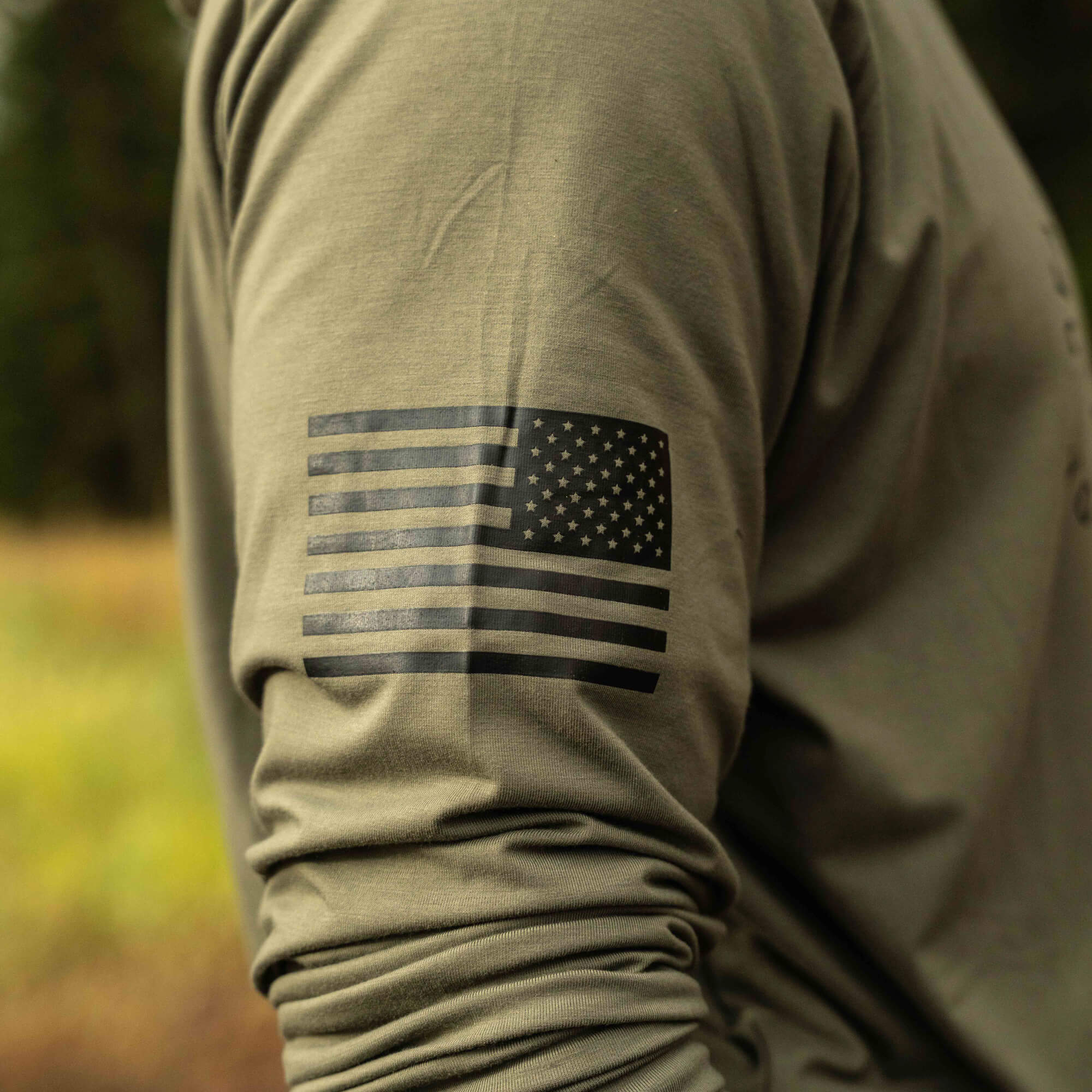 TACTICAL LIGHTWEIGHT BAMBOO HOODIE - OD GREEN