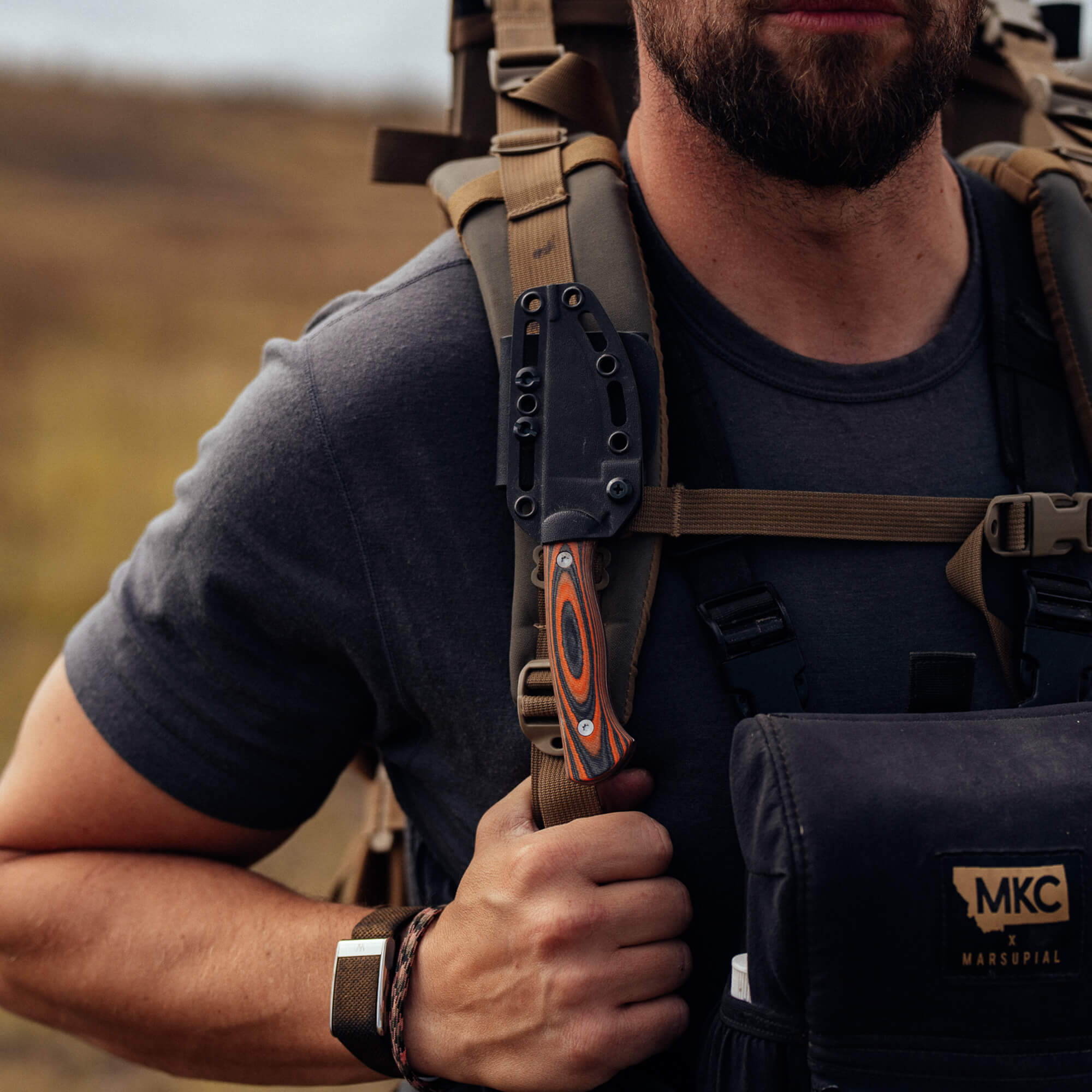 MAGNACUT BLACKFOOT 2.0 - ORANGE & BLACK