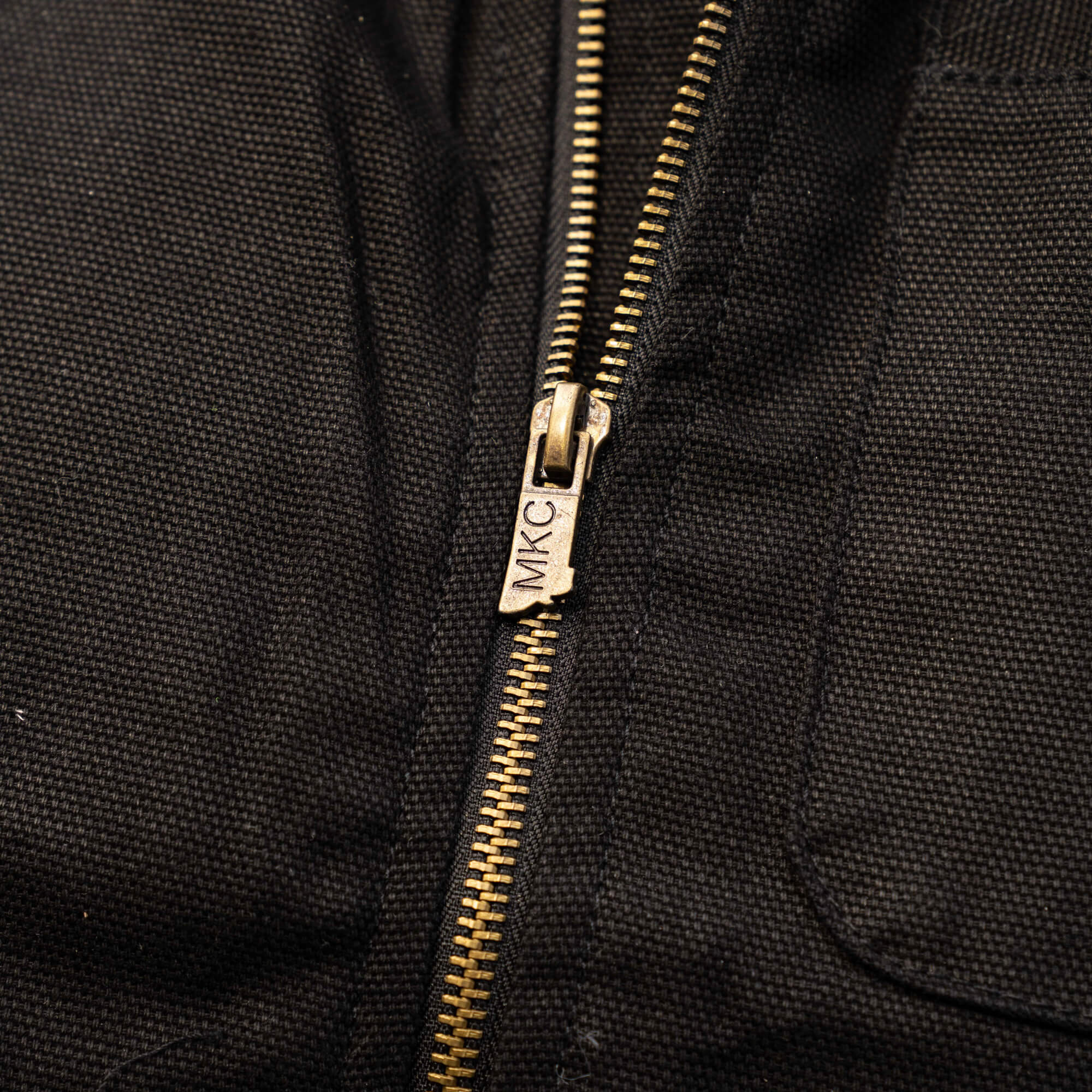 MKC CANVAS WORK VEST - BLACK