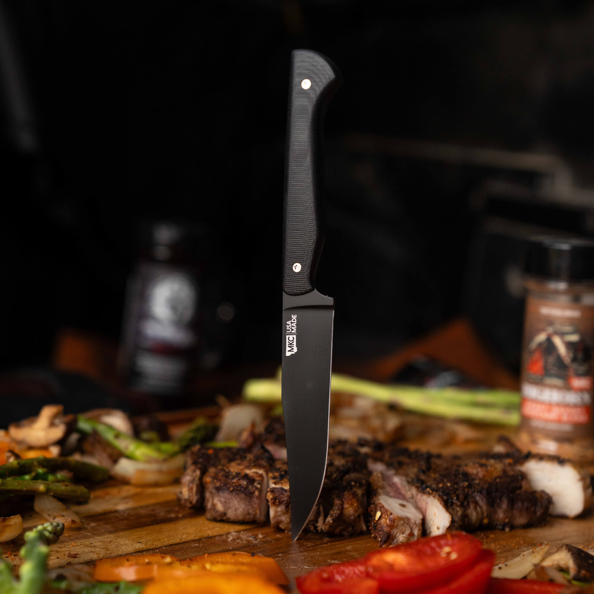 MKC STEAK KNIVES (SET OF 4) - PVD - BLACK