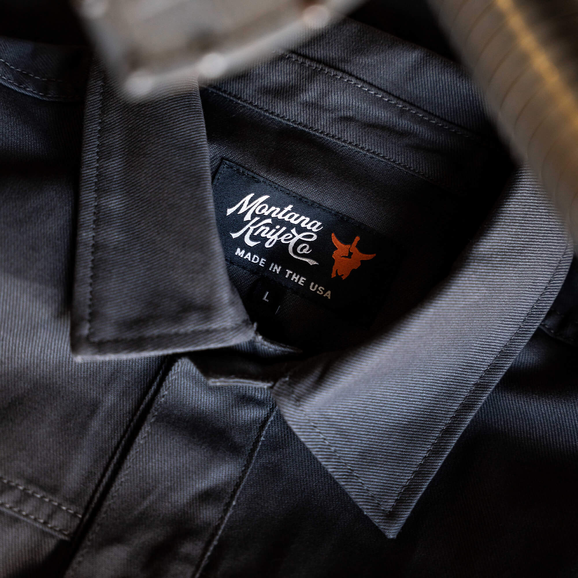 MKC WORK JACKET - USA MADE - CHARCOAL