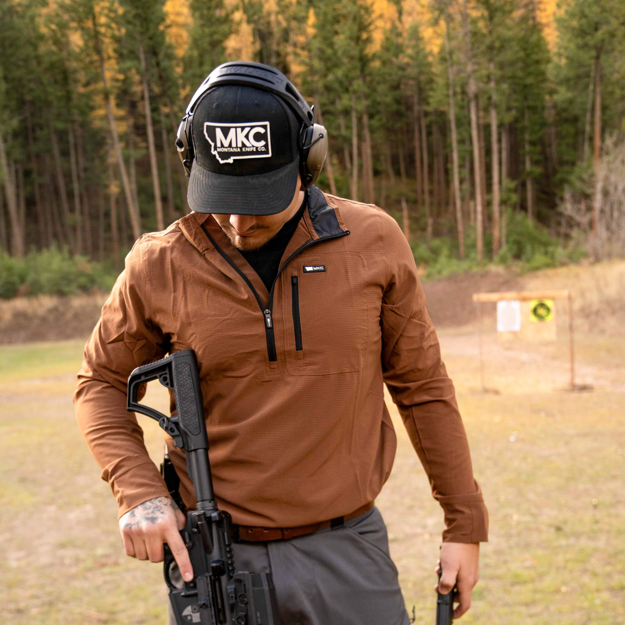 TACTICAL AIRLITE HALF-ZIP - COYOTE