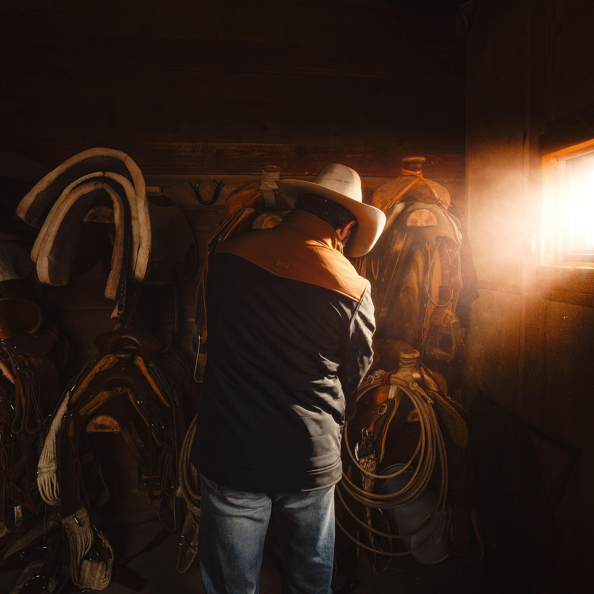 AUGUSTA JACKET - BLACK/COYOTE