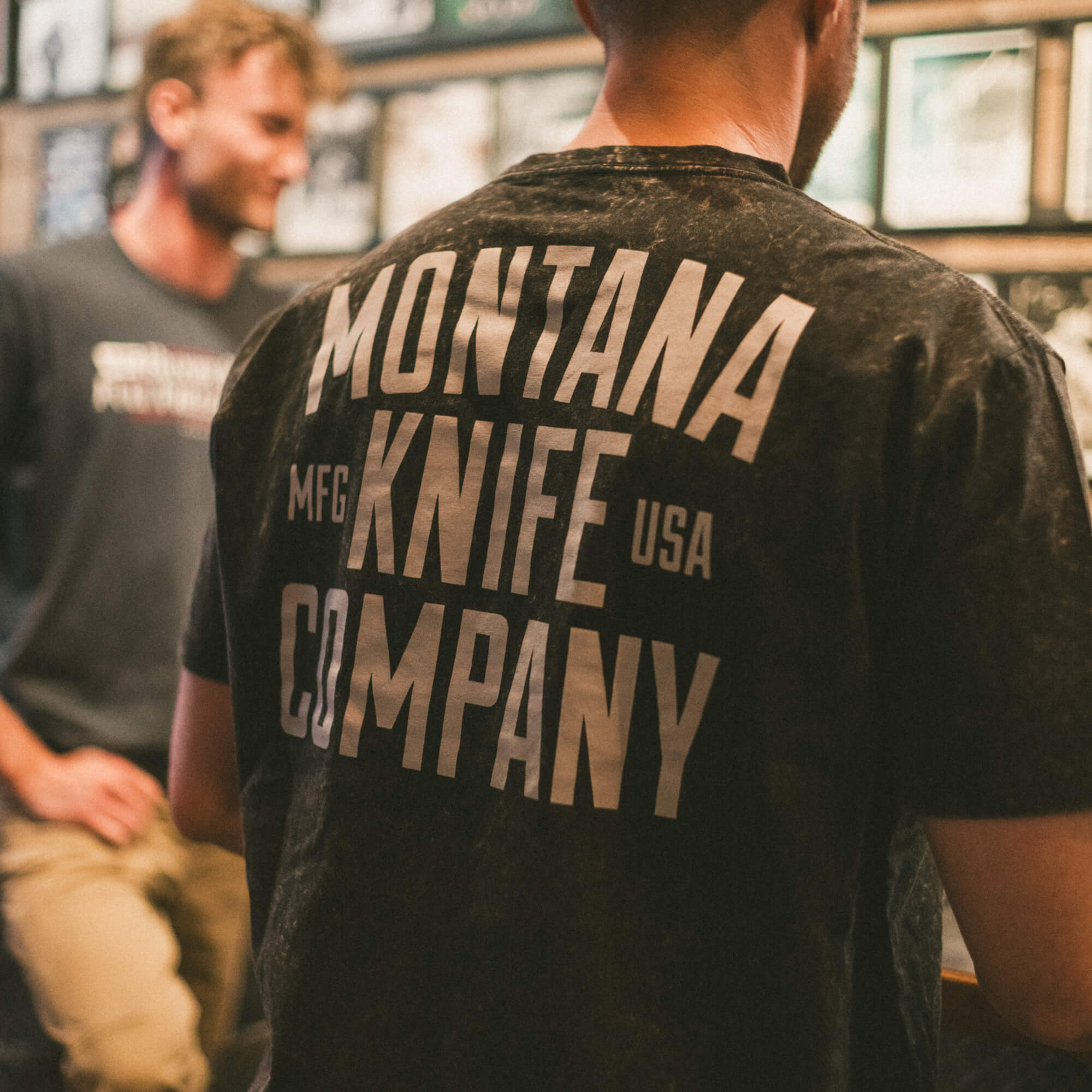 MKC STONEWASH TEE - BLACK