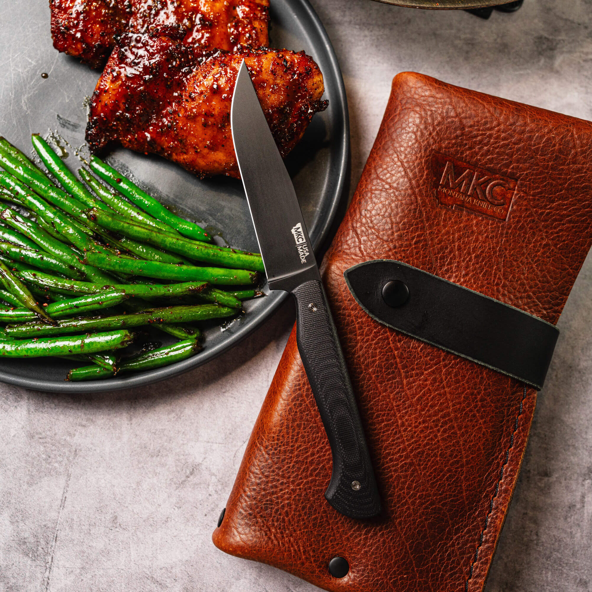 MKC STEAK KNIVES (SET OF 4) - PVD - BLACK